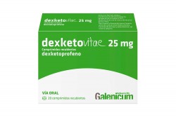 Dexketovitae 25 mg Caja Con 20 Comprimidos Recubiertos Rx4 Rx