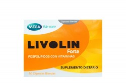 Fosfolipidos Con Vitaminas Livolin Forte Caja Con 30 Cápsulas