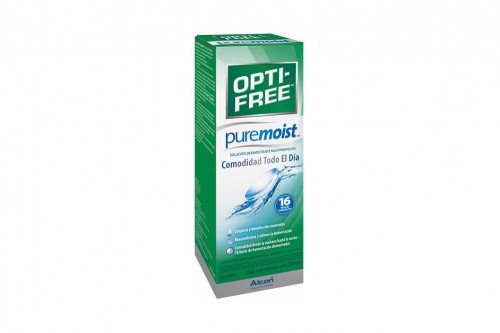 Opti-Free Puremoist Solución Desinfectante Multipropósito Frasco Con 300 g