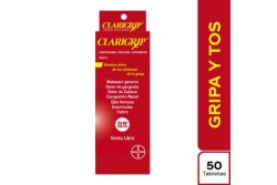 Clarigrip 2 / 5 / 500 mg Caja Con 50 Tabletas