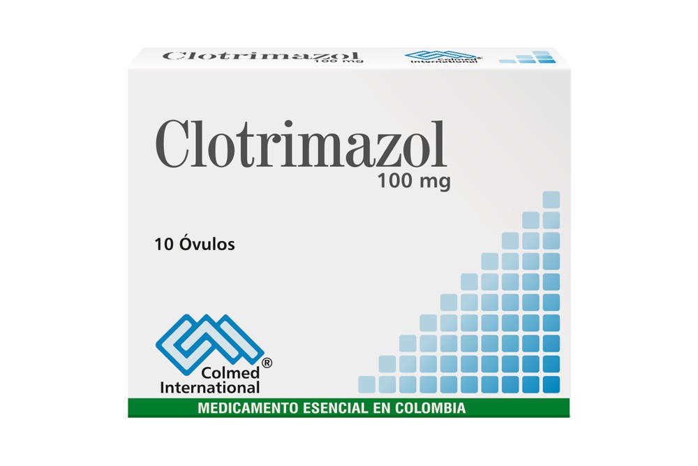 Clotrimazol 100 Mg En Caja Por 30 Óvulos