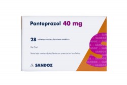 Pantoprazol 40 Mg En Caja Por 28 Tabletas Rx