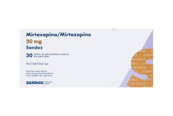 Mirtazapina 30 mg Caja Con 30 Tabletas Recubiertas Rx