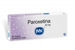 Paroxetina 20 mg Caja Con 30 Tabletas Recubiertas Rx
