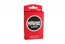 Preservativo Prudence Clasico En Caja Con 3 Unidades