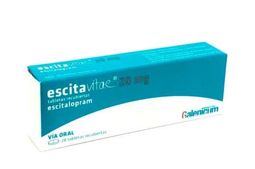 Escitavitae 20 Mg Oral En Caja Con 28 Tabletas Recubiertas Rx