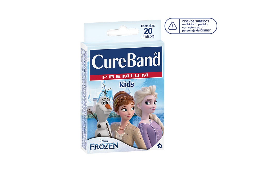 Curas Cureband Premium Kids Princesas En Caja Por 20 Unidades