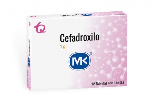 Cefadroxilo 1 g Mk Caja Con 12 Tabletas