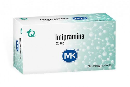 Imipramina 25 mg Caja De 60 Tabletas Col Rx4