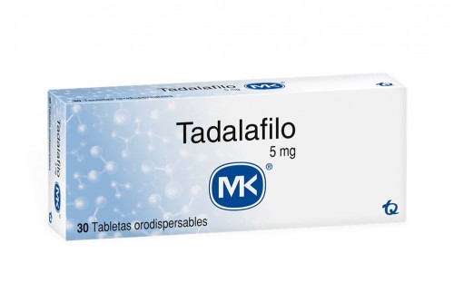 Tadalafilo 5 mg Mk Caja Con 30 Tabletas Rx Rx4