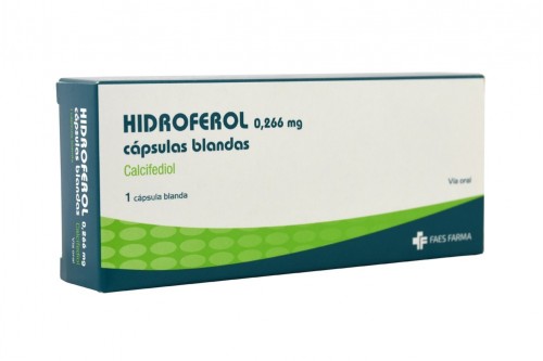 Hidroferol 0,266 Mg Caja Con 1 Capsula Rx