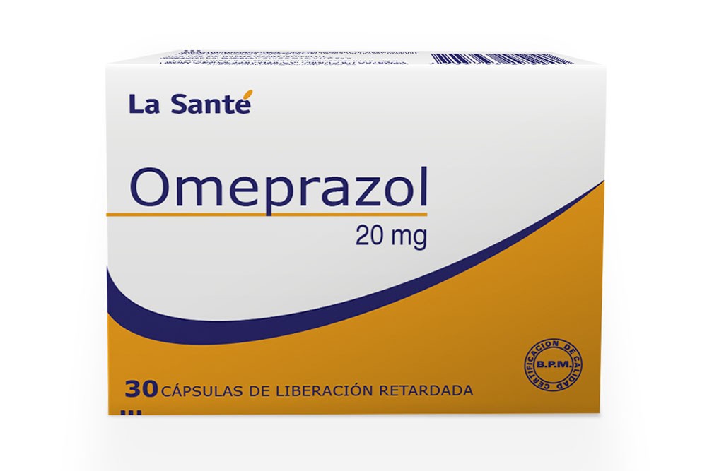 Omeprazol 20 Mg Caja Con 30 Cáp. Last