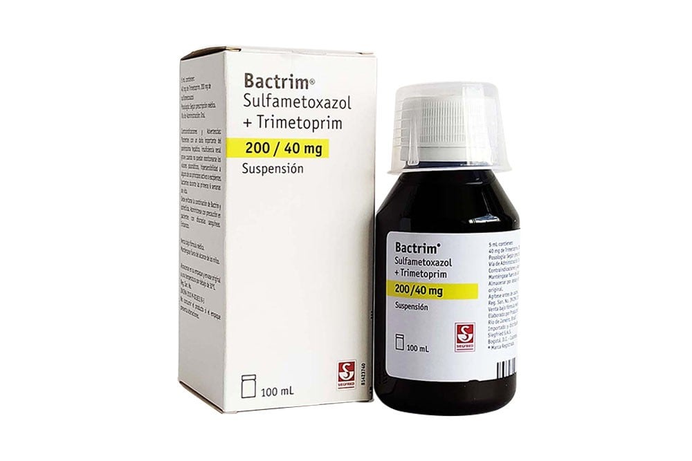 Bactrim Sus 200-40 Mg/5Ml Oral Frasco De 100 mL Rx Rx2