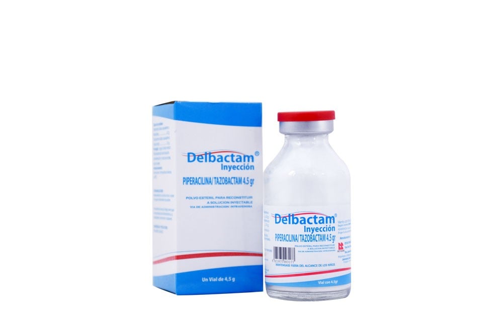 Delbactam 4.5g Delta Caja Con 1 Ampolla Rx2