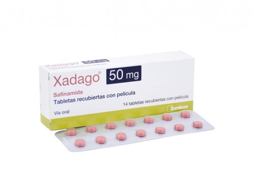 Xadago 50 mg Caja Con 14 Tabletas Rx4