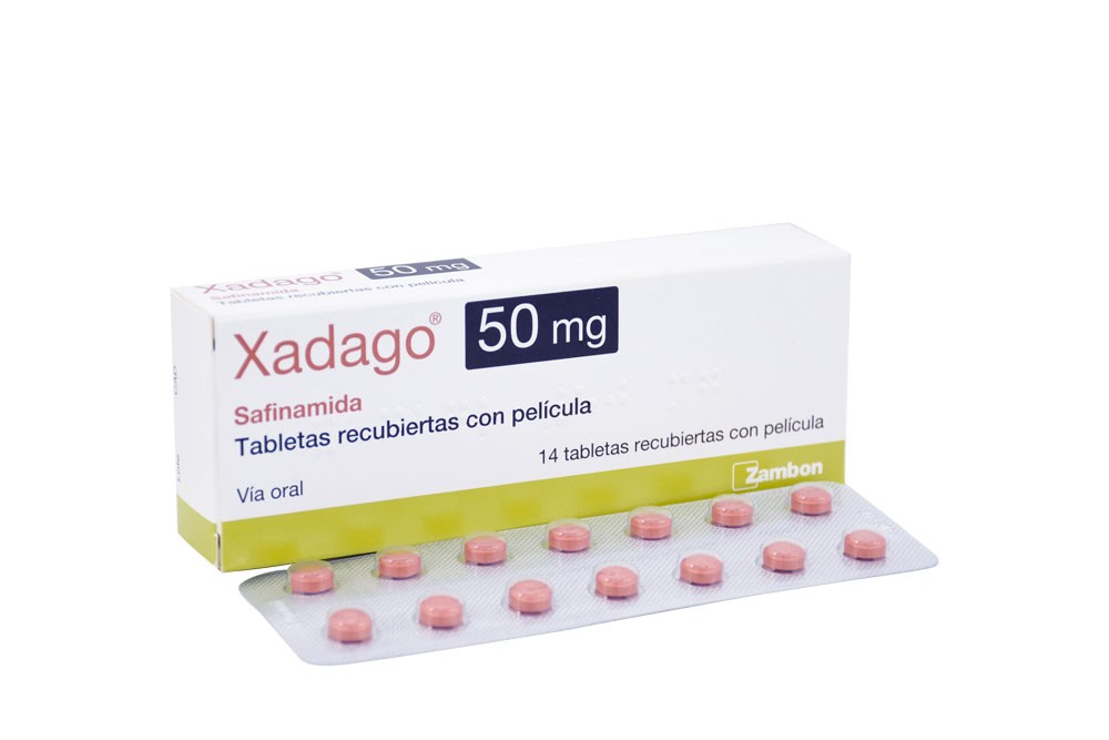 Xadago 50 mg Caja Con 14 Tabletas Rx1-Rx4