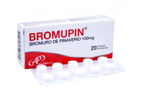 Bromupin 100 mg Caja x 20 Tabletas Recubiertas Rx Rx4