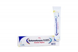 Betametasona 0.05% Crema Tópica Caja Con Tubo Con 20 g Rx Rx2