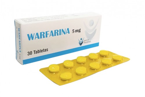 Warfarina Sódica 5 mg Caja Con 30 Tabletas Rx