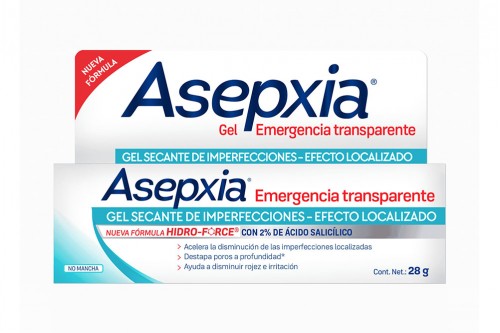 Asepxia Spot Gel Secante Anti-imperfecciones Caja Con Tubo Con 28 g
