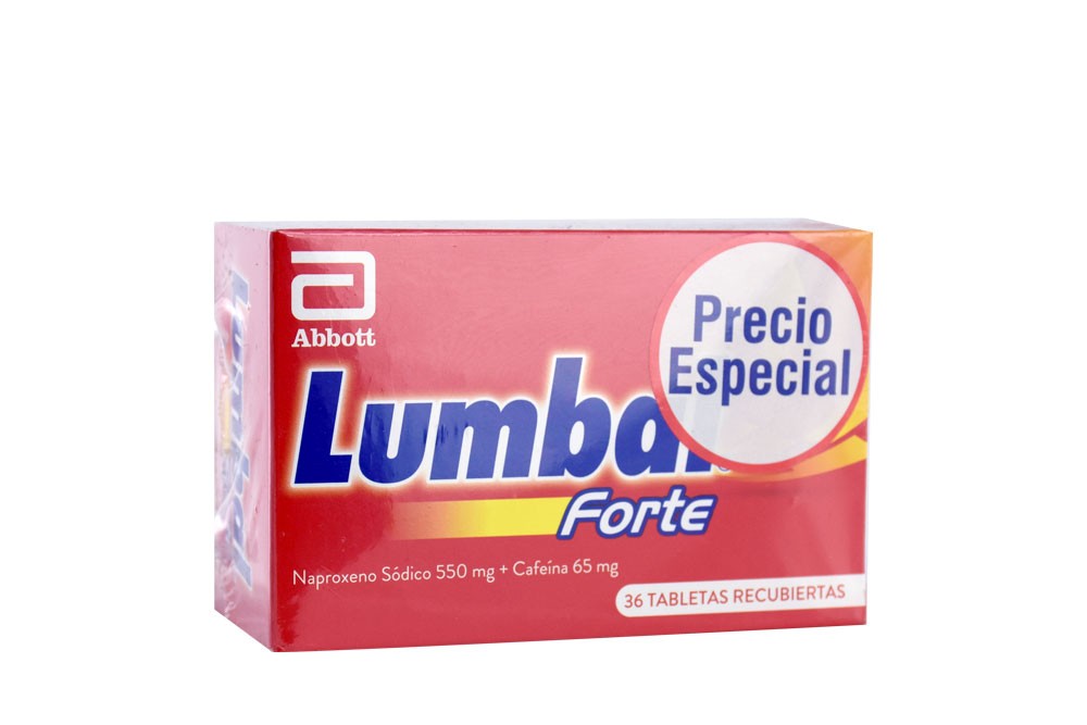 Lumbal Forte Caja Con 36 Tabletas