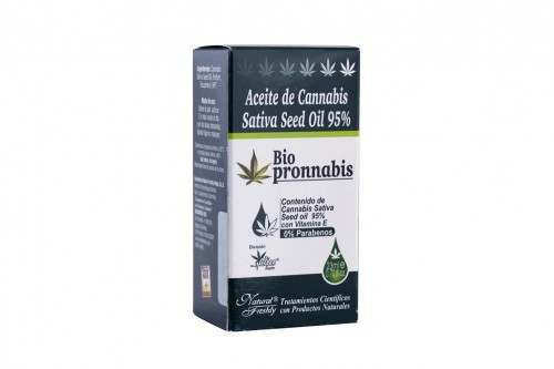 Aceite Biopronnabis Cannabis 95% Frasco De 23 mL