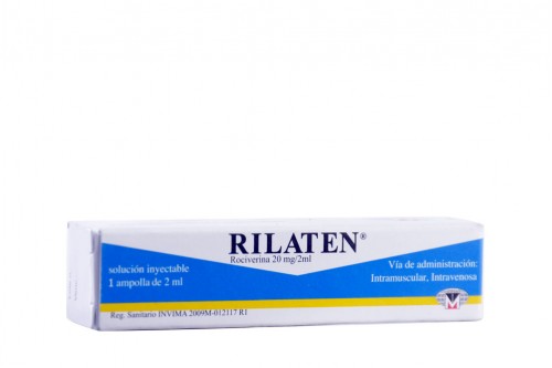 Rilaten 20 mg / 2 mL Caja De 1 Ampolla Rx Rx4