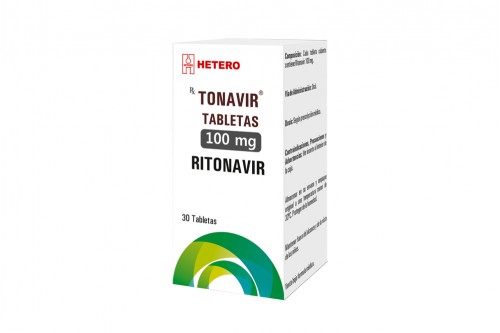 Tonavir 100 mg Caja Con Frasco 30 Tabletas Rx4 Rx