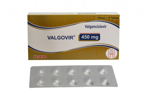 Valgovir 450 mg Caja Con 30 Tabletas Rx Rx1 Rx4