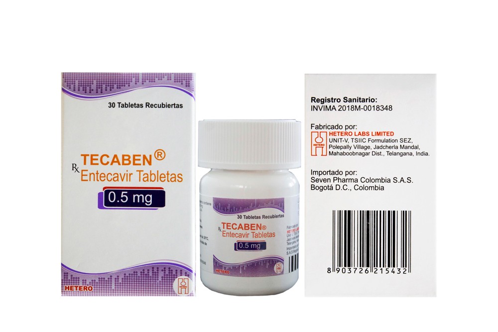 Tecaben 0.5 mg Caja Con Frasco Con 30 Tabletas Rx Rx1 Rx4