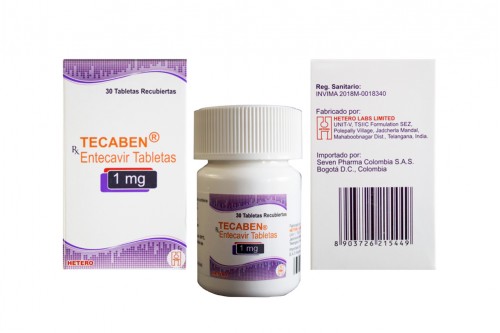 Tecaben 1 mg Caja Con Frasco Con 30 Tabletas Rx Rx1 Rx4