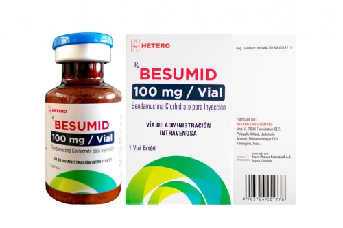 Besumid 100 mg Polvo Liofilizado Caja Con 1 Vial  Rx Rx1 Rx3 Rx4