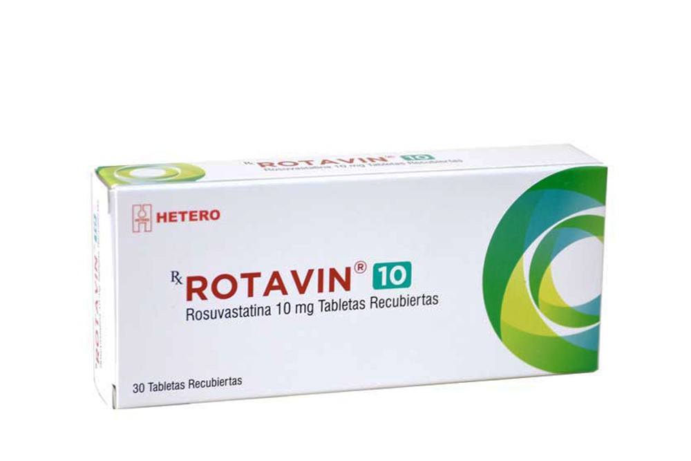 Rotavin 10 mg Caja Con 30 Tabletas Rx Rx4