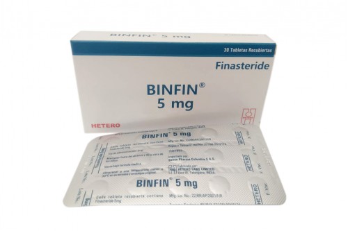 Binfin 5 Mg Caja Con 30 Tabletas Recubiertas