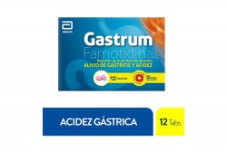 Gastrum 10 mg Caja Con 12 Tabletas
