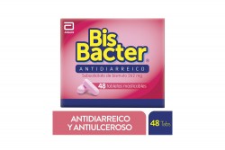 Bisbacter 262 mg Caja Con  48 Tabletas Masticables