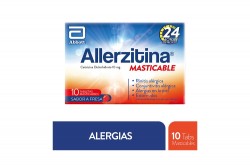 Allerzitina 10 Mg Caja Con 10 Tabletas Masticables