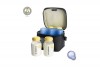 Nevera Portátil Cooler Bag Incluye Pila Refrigerante Caja Con Unidad Con 4 Botellas De 5 Oz