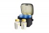 Nevera Portátil Cooler Bag Incluye Pila Refrigerante Caja Con Unidad Con 4 Botellas De 5 Oz