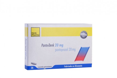 Pantodenk 20 mg Caja Con 28 Tabletas Rx