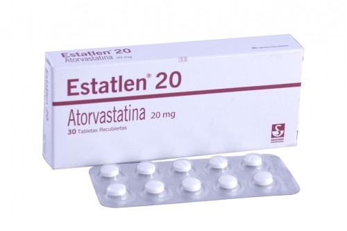 Estatlen 20 mg Caja Con 30 Tabletas Rx Rx4