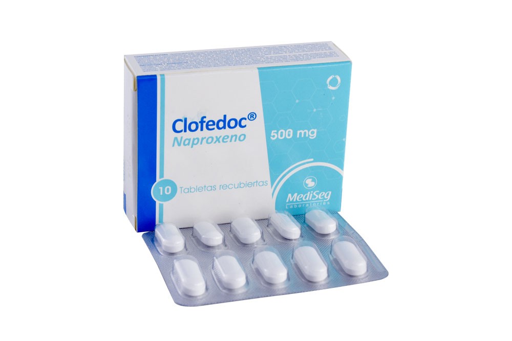Clofedoc 500 Mg Caja Con 10 Tabletas Rec