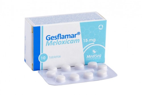 Gesflamar 15 Mg Caja Con 10 Tabletas