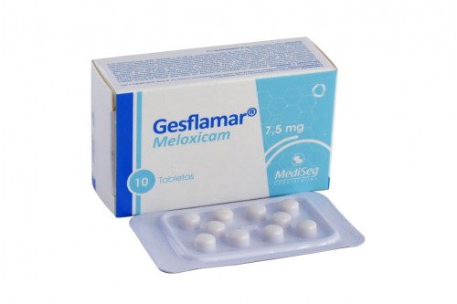 Gesflamar 7.5 Mg Caja Con 10 Tabletas