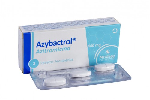 Azybactrol 500 Mg Caja Con 3 Tabletas Rx2
