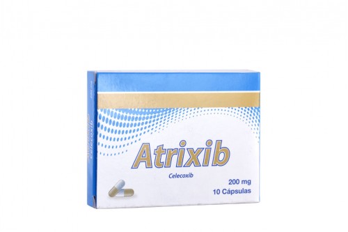 Atrixib 200 mg Caja Con 10 Cápsulas Rx Rx1 Rx4