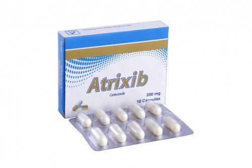 Atrixib 200 mg Caja Con 10 Cápsulas Rx Rx1 Rx4