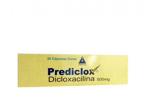 Prediclox 500 mg Caja Con 50 Cápsulas Rx Rx2