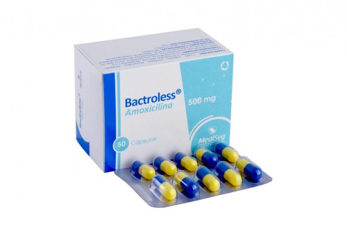 Bactroless 500 Mg Caja Con 50 Cápsulas Rx Rx2