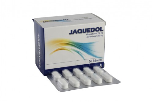 Jaquedol 350/750 mg Caja Con 50 Tabletas Rx4